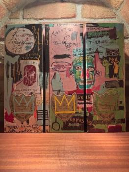 Champagner Frankreich Dom Pérignon Vintage 2015 3x 0,75 l Flaschen Sonderedition Jean-Michel Basquiat Komplettset