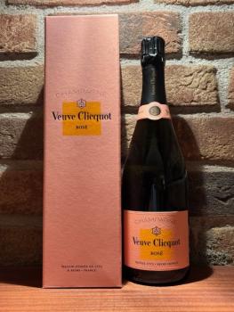 Champagner Frankreich Veuve Clicquot Rosé 0,75 l Flasche in der Geschenkverpackung