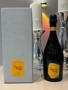 Champagner Frankreich Veuve Clicquot La Grande Dame Jahrgang 2015 0,75 l Flasche in der Geschenkverpackung