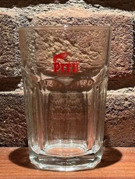 Pitu Cachaca Glas 0,35l Longdrink Cocktail Capirinha Glas geeicht für Gastro und Bar