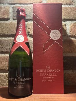 Champagner Frankreich Moët & Chandon 0,75 l Flasche Limited Edition Pharrell Williams Red