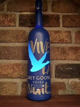 Vodka Frankreich Grey Goose 1,5 l Flasche Night Vision limitiert und beleuchtet