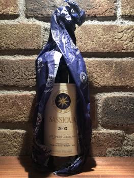 Rotwein Italien Toskana Tenuta San Guido Bolgheri Sassicaia DOC 2003 0,75 l Flasche